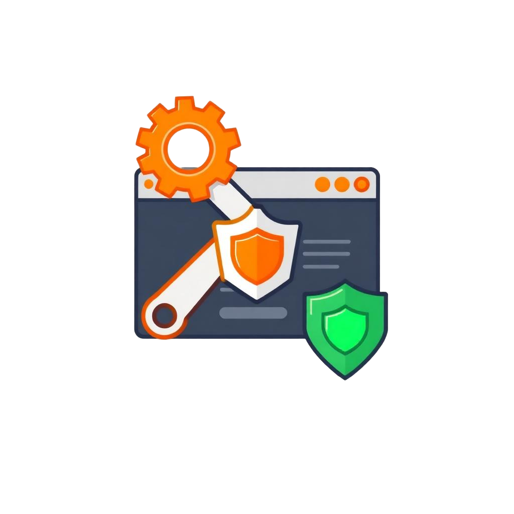 Website Maintenance and Support illustration