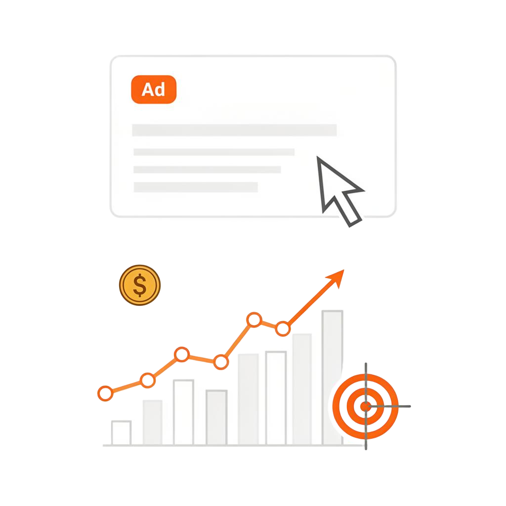 Pay-Per-Click Advertising illustration